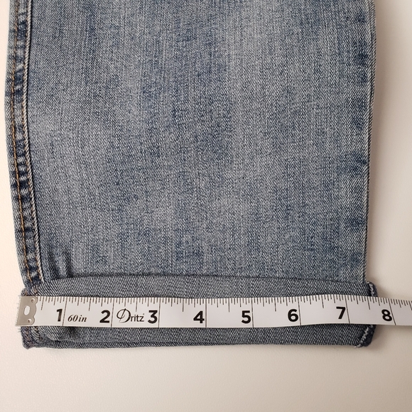 Seven7 Womens Weekend Easy Fit Boyfriend Jeans High Rise Rolled Cuffs Size 12 - Picture 14 of 15